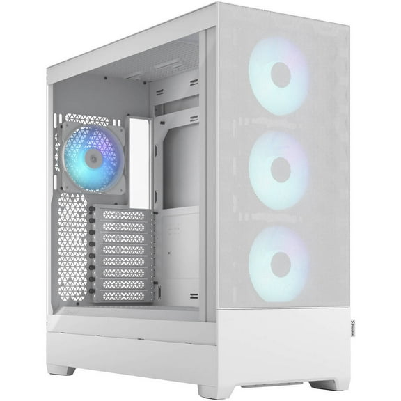 Fractal Design Pop XL Air RGB White TG ATX High-Airflow Clear Tempered Glass Window Full Tower Computer Case