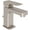 Satin Nickel, variant on Rohl Cu51l-2 Quartile 1.2 GPM Single Hole Bathroom Faucet Polished Nickel