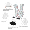 thumbnail image 3 of Uemuo Cute Rabbit And Heart Printed Kids Boys Socks Seamless Crew Socks Crazy Funny Athletic Sport Socks for Children, 3 of 6