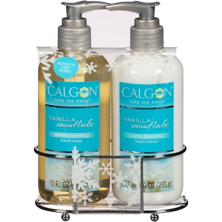 Calgon Vanilla Snowflake Gift Set, 2 pc