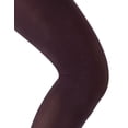 thumbnail image 4 of Cotton Tights | Soft & Warm Winter Pantyhose | 100 Den | S M L Xl | Made In Italy | (S/M, Wine), 4 of 4