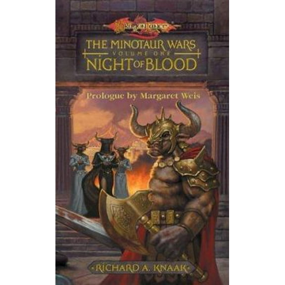 Pre-Owned Night of Blood (Dragonlance: The Minotaur Wars, Book 1) (Mass Market Paperback) 0786931965 9780786931965