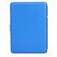 thumbnail image 3 of Caja de cigarrillos de moda, caja de almacenamiento de tarjetas de visita de aleación de aluminio cepillado para maletín, tarjeta + caja de cigarrillos azul, 3 of 14