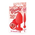 thumbnail image 2 of Sexy Gift Set Bundle of Booty Talk, Silicone Butt Plug, Red, The Tongue and Icon Brands The Silver Starter, Bejeweled Stainless Steel Plug, 2 of 5