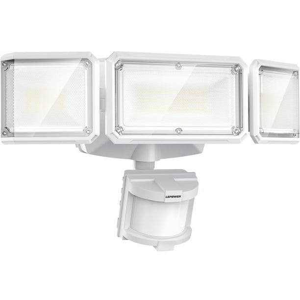LEPOWER Battery Powered LED Flood Light Outdoor,1500 LM, 5000 K, IP65