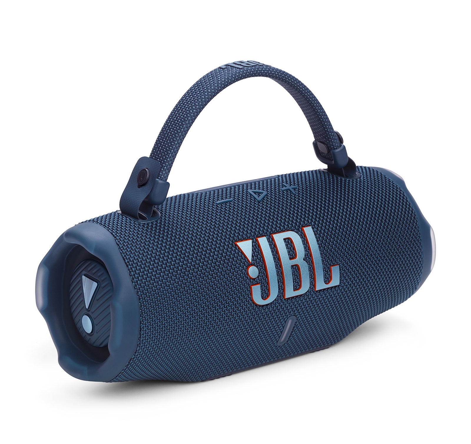 JBL Charge 6 Portable Bluetooth Speaker & 6ft USB-C Braided Cable Bundle - Blue