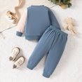 thumbnail image 4 of HCNTES Baby Boy Winter Clothes Toddler Boys Cotton Sets, Drawstring 2 Pieces Long Sleeve Sweatshirts & Sweatpants Set, 4 of 4