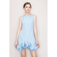 thumbnail image 6 of Flutter Ruffle Hemline Sleeveless Mini Dress, 6 of 12