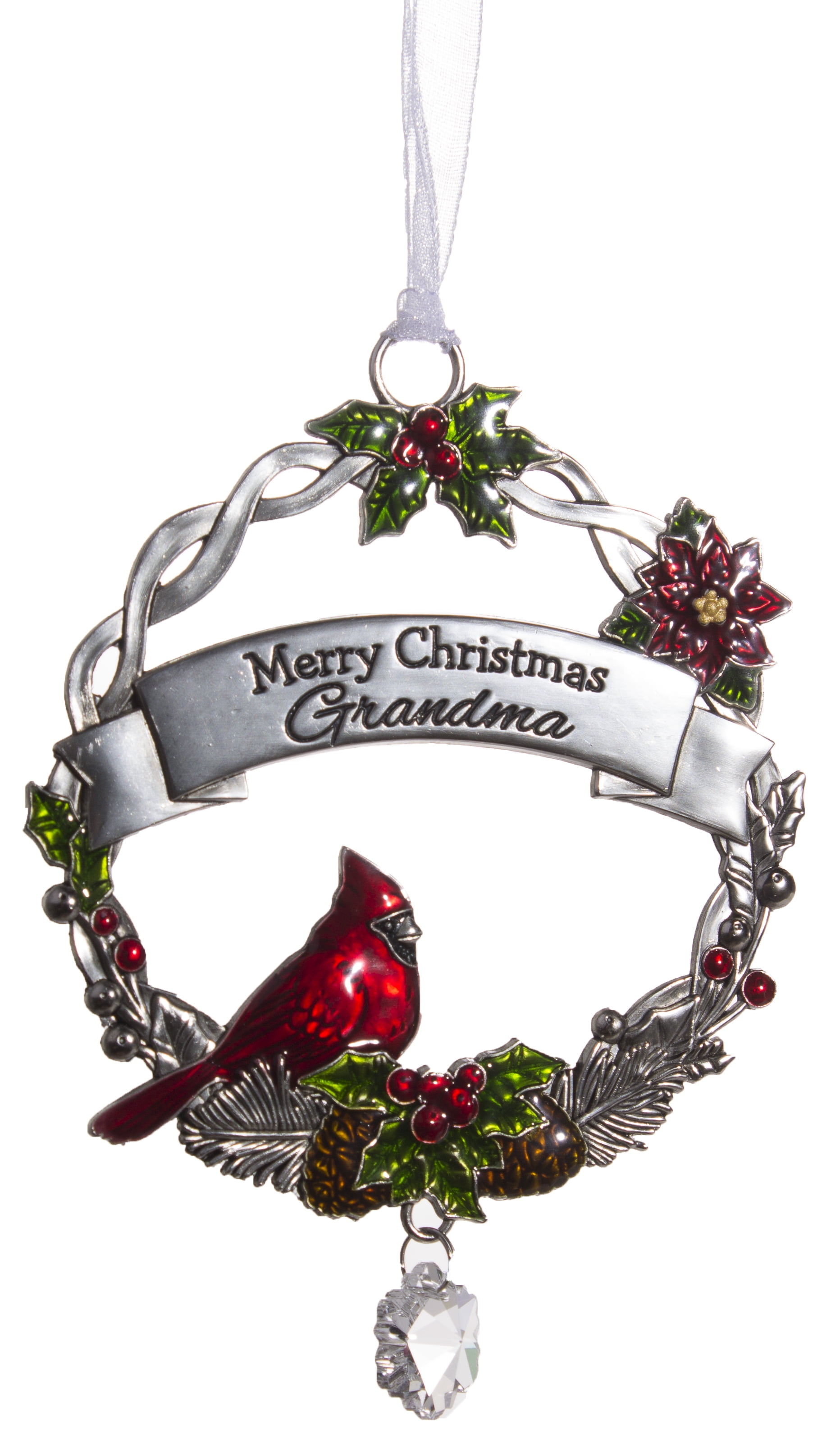 Attractive Zinc Christmas Cardinal Ornaments By Ganz Nurses 