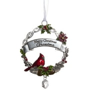 Attractive Zinc Christmas Cardinal Ornaments By Ganz- Grandma