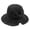 Black, variant on NMMUED Beach Straw Hats for Women Foldable Summer Wide Brim Packable Sun Hat Womens Travel Straw Fedora Hat Beige One Size