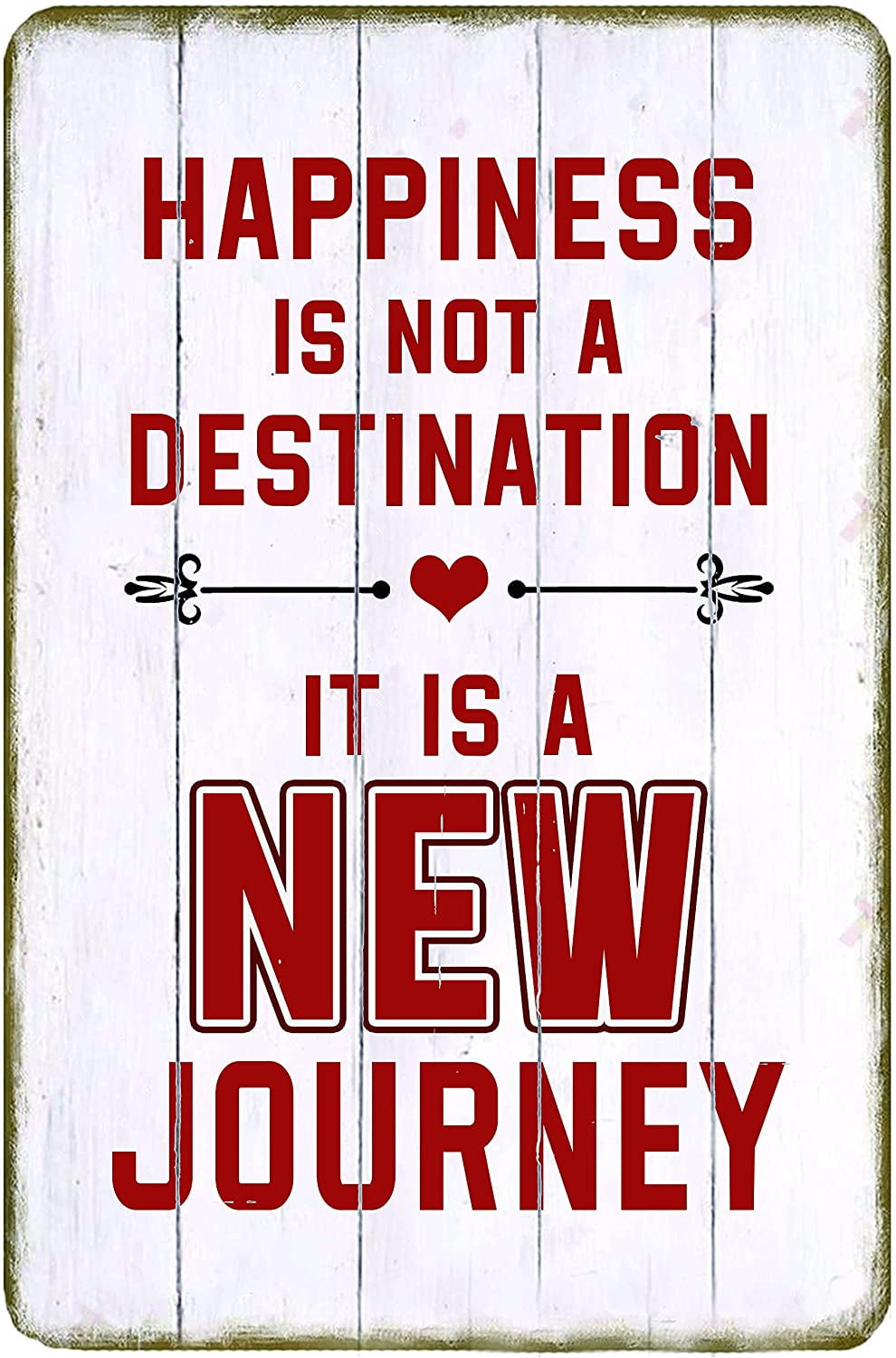 This is My Happy Place Metal Sign Porch Wall Decor Vintage Lake Cabin