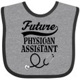 thumbnail image 3 of Inktastic Future Physician Assistant Childs Boys or Girls Baby Bib, 3 of 4