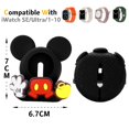 thumbnail image 3 of Zougon Para Apple Watch Cute Mouse Charger Stand Iwatch Soporte De Escritorio De Silicona Soporte Para Estación De Carga Compatible Con Todos Los Apple Watch Series Ultra/Se/8/7/6/5/4/3/2/1 (No Incluy, 3 of 5