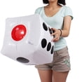 thumbnail image 1 of Inflatable Blow Up Dice Baby Toy Cube Pool Beach Party Decoration For Kids Toys 12.59" x 12.59" x 12.59", 1 of 7