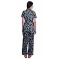 thumbnail image 4 of Moomaya Pyjamas Imprimés pour Femmes Ensembles de Détente Pj Coton Tenue de Nuit Décontractée, 4 of 6