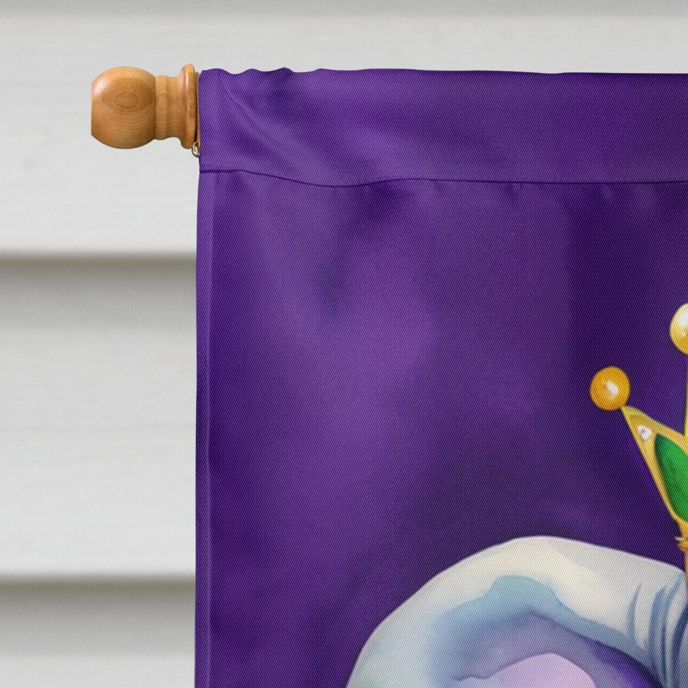 Elephant King of Mardi Gras House Flag 28 in x 40 in