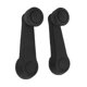 thumbnail image 5 of 2 Pcs Car Window Winder Handle 321 837 581A Window Winder Crank Door Handle Knob Replacement for T2 T25, 5 of 5