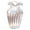 Clear, variant on Glass Carnation Ornament - Handcrafted Realistic Flower Decor with Translucent Petals, Everlasting Desktop Centerpiece for Home, Windowsill & Gift
