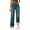 Z1-Blue, variant on Fleece Lined Jeans for Women Wide Leg Baggy Winter Thermal Flannel Y2K Boyfriend Jeans Warm Denim Pants with Pockets (Blue, L)