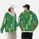 thumbnail image 4 of Balery Pineapples1 Sudadera ligera de manga larga con capucha y protección solar UPF 50+ para hombre y mujer, ideal para pesca y running-Medium, 4 of 7