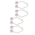 thumbnail image 1 of 2 Pairs Dimple Trainer, Easy To Wear Stainless Steel Dimple Makers Piercing Free Face Cheeks Muscle Exercise Tool for Men Women, 1 of 7