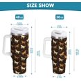 thumbnail image 3 of 30oz Valentine''s Day Heart Horse Stainless Steel Vacuum Insulated Tumbler Superior Drinking Cup with Lid and Straw,Insulated Cup for Water, Iced Tea or Coffee Smoothie 21342819, 3 of 6