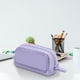 thumbnail image 2 of pstuiky Estuche de cuatro ventanas, color liso, gran capacidad, multifuncional, ideal para guardar material escolar., 2 of 6