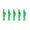 Dark Green, variant on Fish-Mouth Design Automatic Needle Threaders Quick Self-Threading Sewing Tool Ergonomic Plastic Loop Helper for Sewing Machines 3.3cm (1.3 Inch)