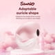 thumbnail image 5 of Miniso Sanrio YP-74 auriculares Bluetooth 5,4 auriculares inalámbricos con sonido estéreo auriculares con Clip para la oreja de larga resistencia Kuromi Melody Kitty, 5 of 6