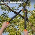 thumbnail image 4 of 41 inch extendable loppers 24 inch pruning shears heavy duty branch cutter for garden lawn and hedge trimming, 4 of 12