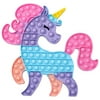 Smile Unicorn Push Bubble Fingertip Anti-Stress Decompression Toy (Macaron)