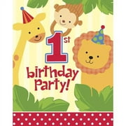 Zoo Jungle Invitations w/ Envelopes (8ct)