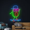 thumbnail image 3 of Handmadetneonsign Avocado Skateboarding Neon Sign, Avocado Art Decor, Skateboard Avocado Wall Decor, 3 of 5