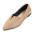 thumbnail image 2 of Women's Casual Shoes Everyday Wear Versatile Slip on Design Work Casual Outings Comfortable Flat Sole Womens Casual Shoes Slip On Shoes Women Comfort Shoes for Women Comfortable Work Shoes for Women, 2 of 6