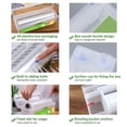 thumbnail image 6 of Innotech SC Plastic Cling Wrap Dispenser with Slider Cutter – Refillable Food Wrap Stretch Clear Film 11.8 Inch x 1198 Ft (Cutting Box + Cling Film), Easy Cut & Storage for Kitchen or Catering Use, 6 of 7