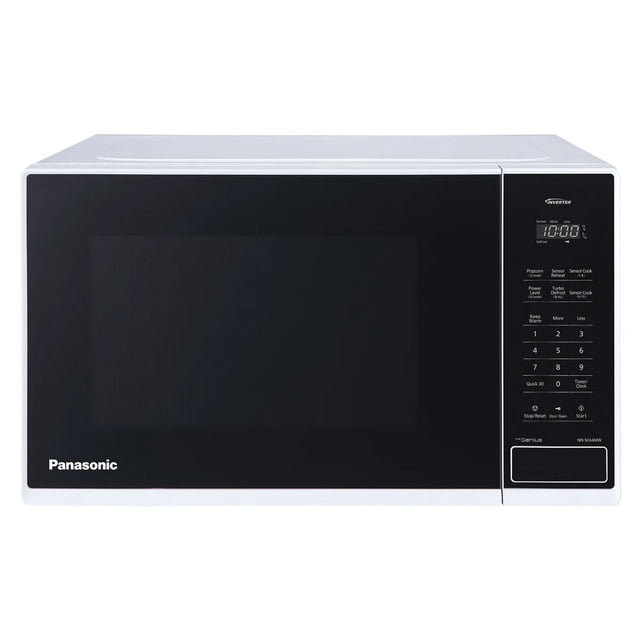 Panasonic 1.3 Cu Ft NNSC64MWC Child Lock Inverter Genius Microwave - White