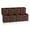 Brown, variant on Sorbus Fabric Storage Bins 11" Foldable Cubes With Handles For Pantry, Cubbies, Toy And Closet Shelving Organization - 8Pk
