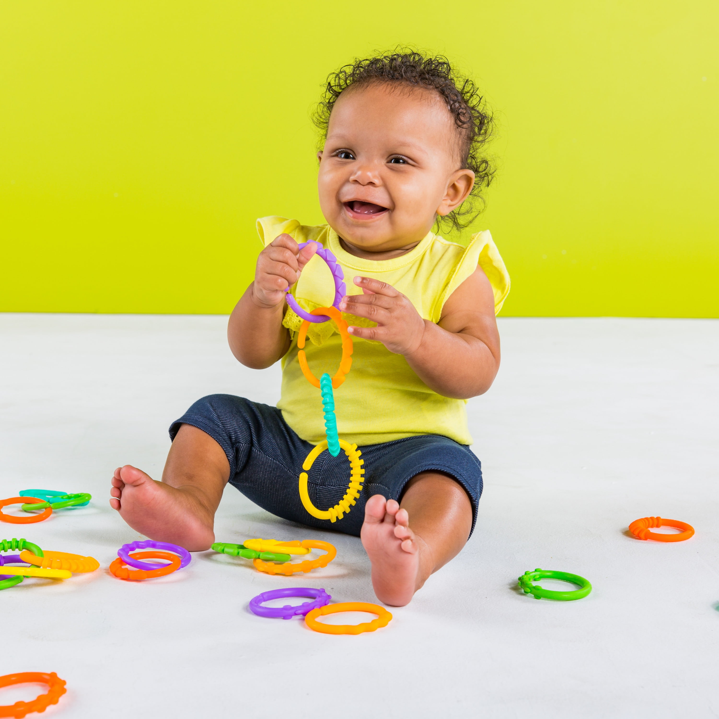 baby toy links rings
