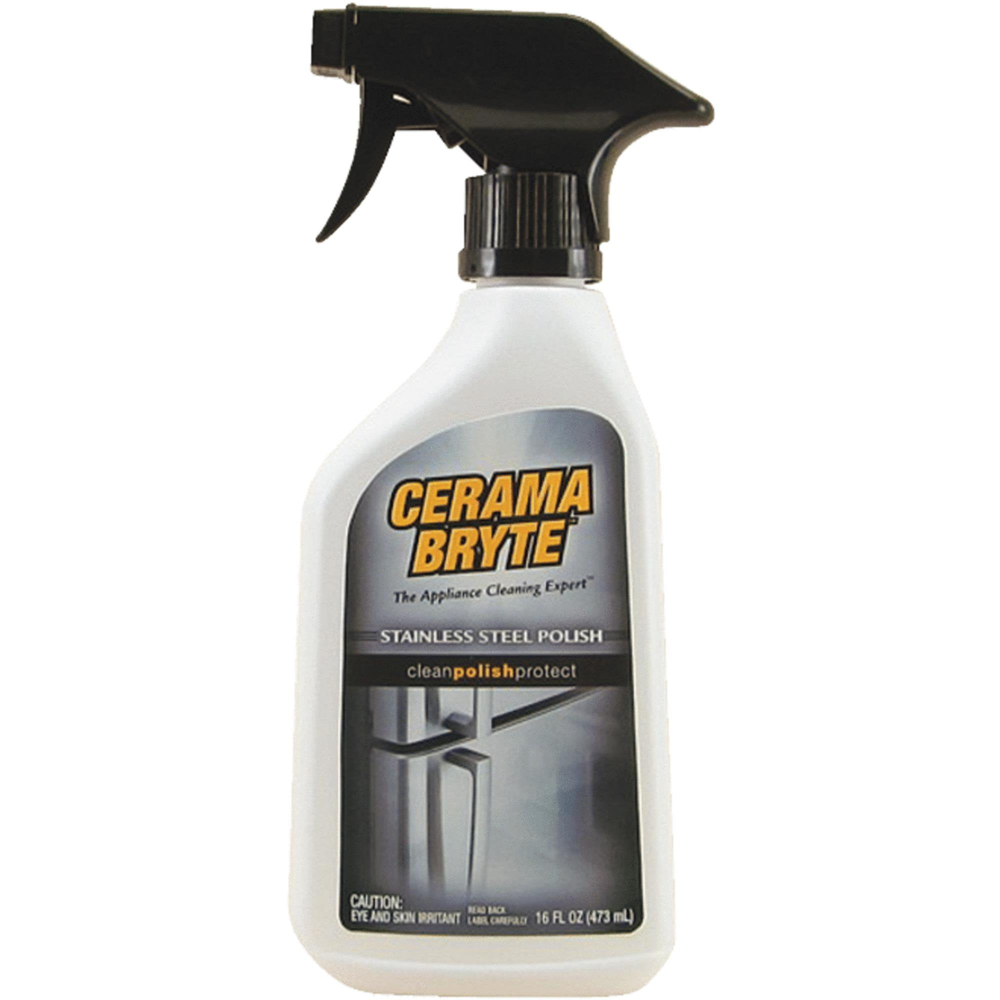Cerma Bryte Stainless Steel Cleaner Polish - Walmart.com - Walmart.com Cerama Bryte Stainless Steel Appliance Cleaner