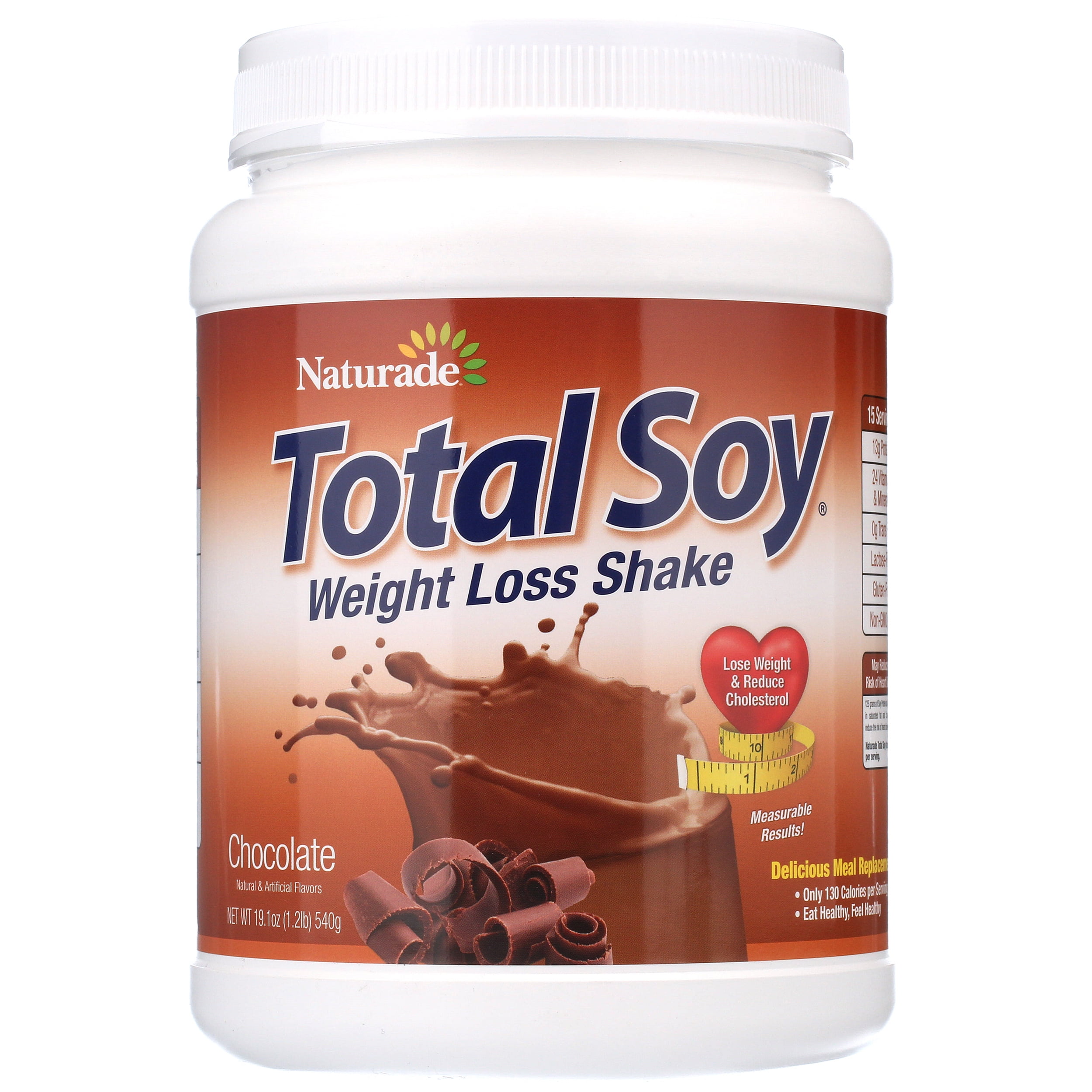 Naturade Total Soy Meal Replacement Chocolate 19 05 Oz Walmart Com Walmart Com