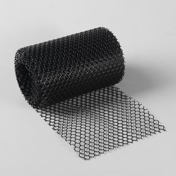 Colaxi Leaf Guard Mesh Gutter Protector Screen Garbage Practical Parts Gutter Downspout Protectors Anti Clogging for Park Black