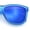 Blue Frame - Blue Mirror Lens, variant on SA106 Polarized Sport Sunglasses for Men UV400 Lightweight Matte Plastic Blue Frame - Blue Mirror Lens
