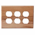 thumbnail image 5 of Sierra Lifestyles Traditional Switch Plate, 3 Duplex, Tennessee Aromatic Cedar, 5 of 6