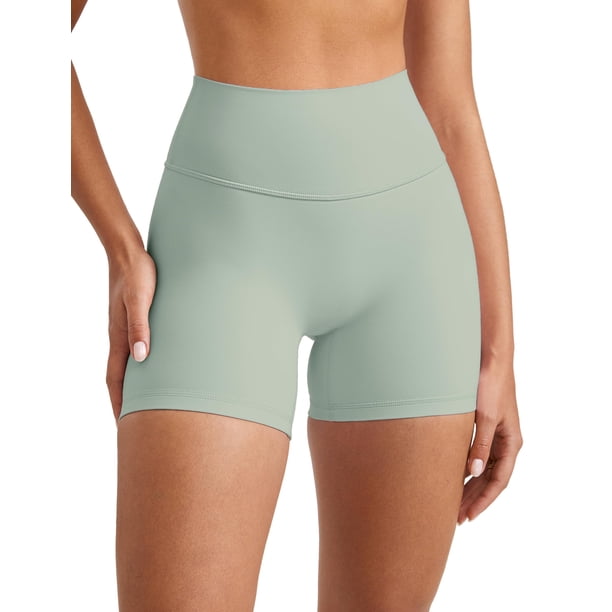 Shorts INGIA de Cintura Alta Sin Costura con Levanta Glúteos 13 cm