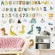 thumbnail image 3 of Alphabet Cartoon Wall Sticker Home Living Room Decor Vinyl Wal, 3 of 5