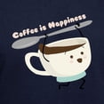 thumbnail image 3 of CafePress - Coffee Is Happiness Hoodie - Pullover Hoodie, Classic, Comfortable Hooded Sweatshirt, 3 of 4