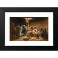 thumbnail image 2 of Frederick Arthur Bridgman 24x17 Black Modern Framed Museum Art Print Titled - An Interior in Biskra (1881), 2 of 5