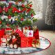 thumbnail image 3 of Decoraciones navideñas, adornos navideños, regalos de Navidad, falda para árbol de Navidad, decoración navideña, adornos para el hogar, 3 of 8