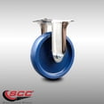 thumbnail image 2 of 5 Inch 316SS Solid Polyurethane Wheel Rigid Top Plate Caster Service Caster, 2 of 2
